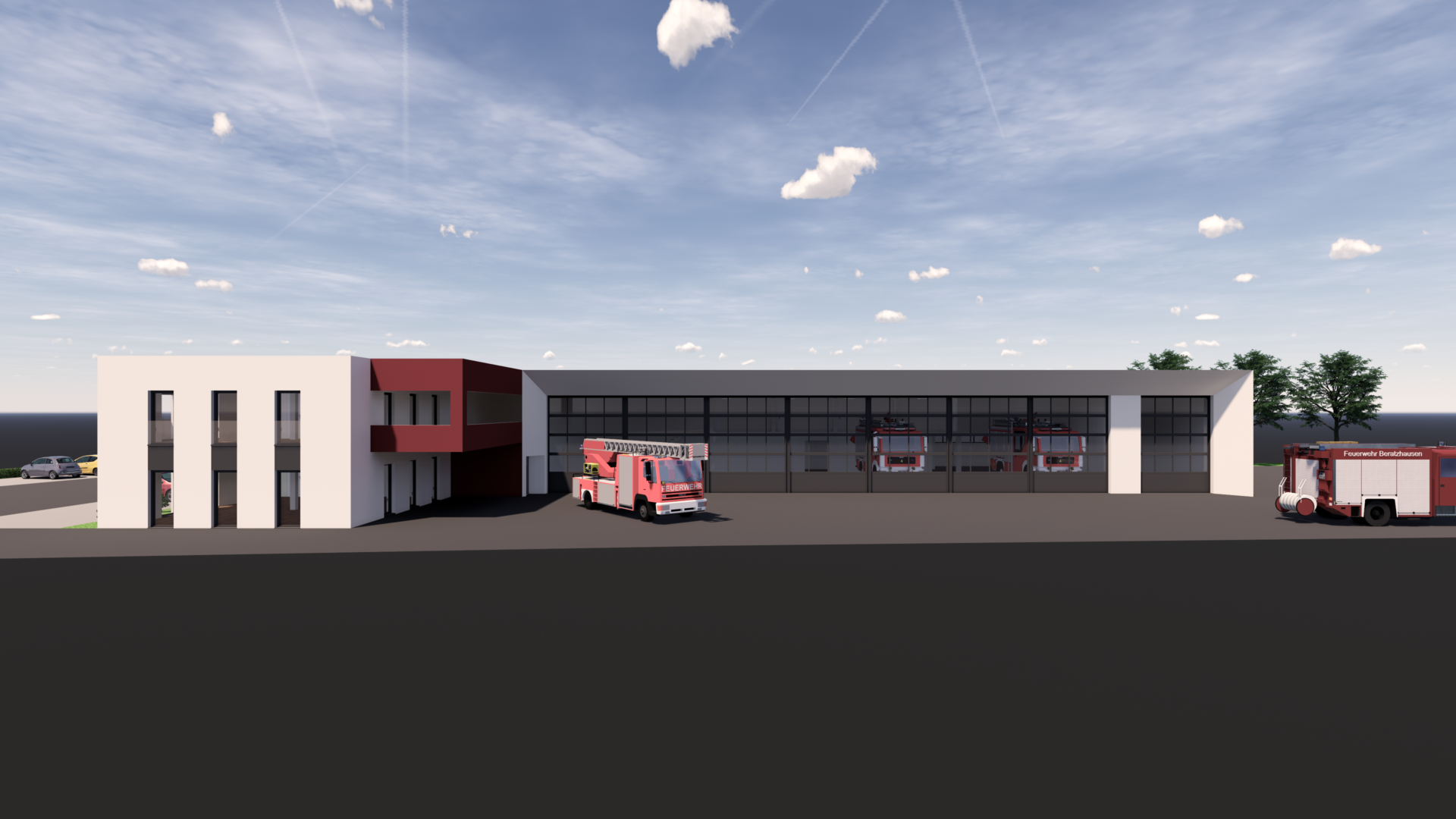 Neubau eines Feuerwehrgerätehauses in Beratzhausen